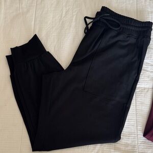 Lou & Grey Black Drawstring Joggers